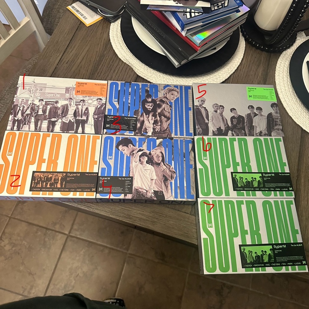 SuperM albums